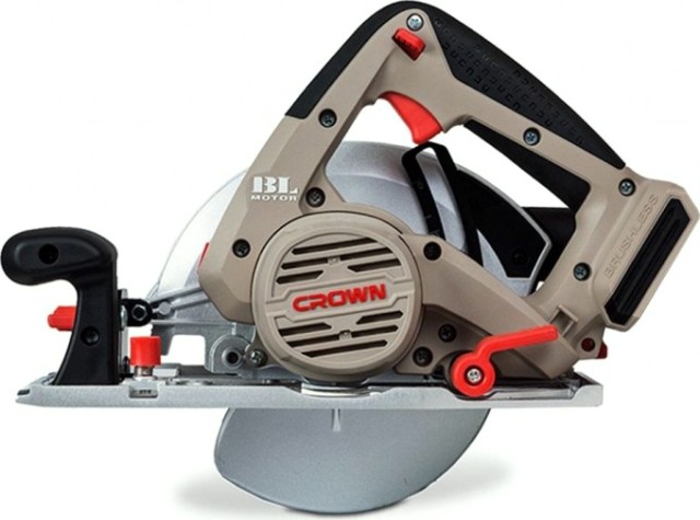 Пила циркулярная аккумуляторная Crown CT25002-165HX BL Пила циркулярная аккумуляторная Crown CT25002-165HX BL