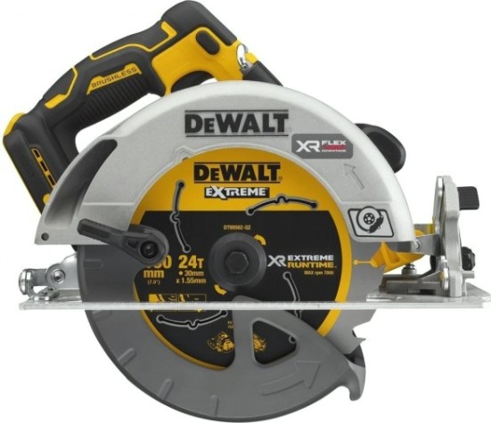 Пила циркулярная аккумуляторная DeWALT DCS 573 NT FLEXVOLT, бесщеточная, без АКБ и З/У [DCS573NT-XJ]