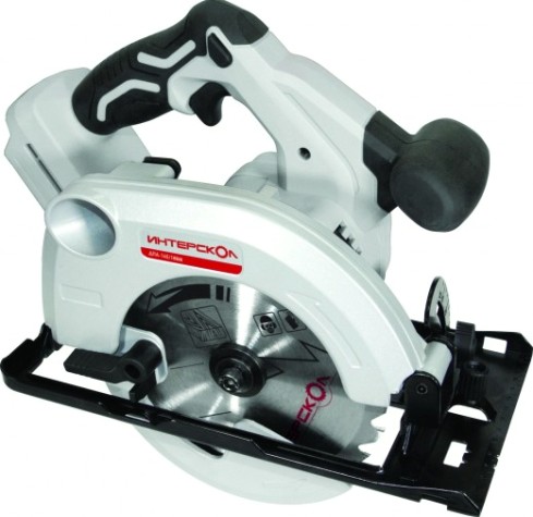 Пила циркулярная аккумуляторная ИНТЕРСКОЛ ДПА-165/18ВМ без АКБ и ЗУ [762.0.0.70]