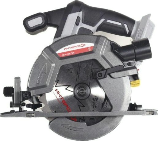 Пила циркулярная аккумуляторная ИНТЕРСКОЛ ДПА-165/36В без АКБ и ЗУ [817.0.0.70]