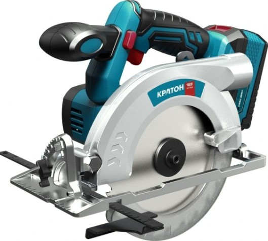 Пила циркулярная аккумуляторная КРАТОН CS18CD-165-OFA SET АКБ 4,0 А.ч; ЗУ [3 11 01 090]