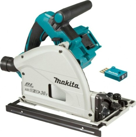 Пила циркулярная аккумуляторная MAKITA DSP 601 ZU с бесщеточным двигателем, без АКБ и ЗУ [DSP601ZU]