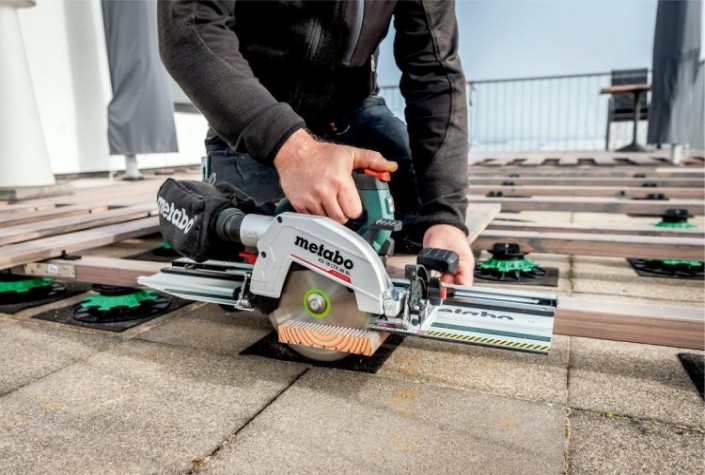 Пила циркулярная аккумуляторная METABO KS 18 LTX 66 BL 2х5.5 Ач [611866660]