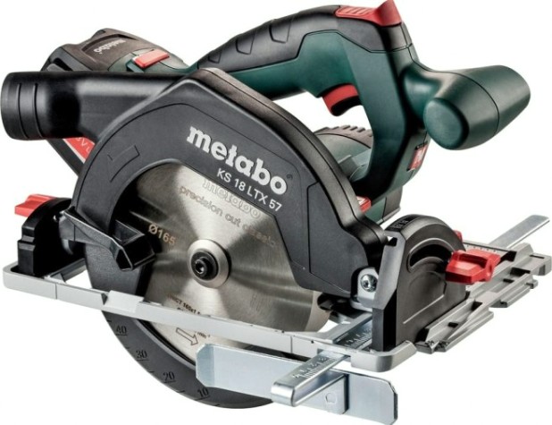 Пила циркулярная аккумуляторная METABO KS 18 LTX57 2х5,2 Ач Metaloc [601857700]