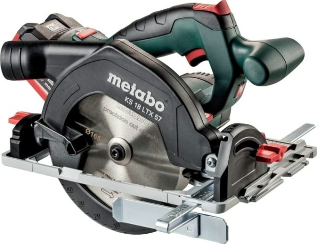 Пила циркулярная аккумуляторная METABO KS 18 LTX57 2х8,0 Ач Metaloc [601857810]