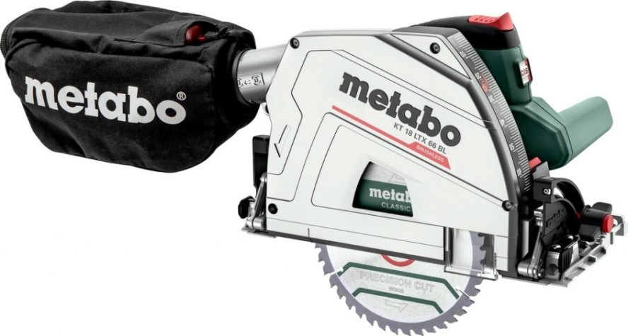 Пила циркулярная аккумуляторная METABO KT 18 LTX 66 BL 2х5.5 Ач [601866660]