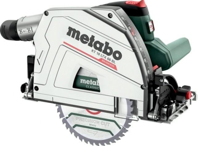Пила циркулярная аккумуляторная METABO KT 18 LTX 66 BL без АКБ и ЗУ [601866840]
