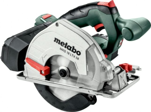 Пила циркулярная аккумуляторная METABO MKS 18 LTX 58 без АКБ и ЗУ по металлу Metaloc [600771840]