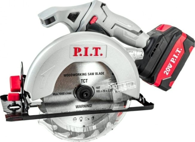 Пила циркулярная аккумуляторная P.i.t. PKS20H-165A/1