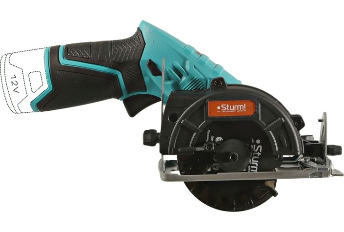 Пила циркулярная аккумуляторная Sturm CCS1285 без АКБ и ЗУ
