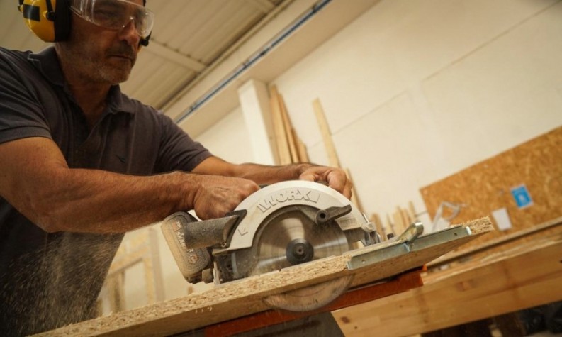 Пила циркулярная аккумуляторная Worx WX520.9 без АКБ и ЗУ бесщеточная [WX520.9]