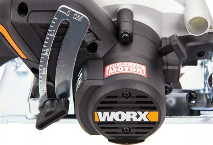 Пила циркулярная аккумуляторная Worx WX531.9 worxsaw без АКБ и ЗУ мини-пила, бесщеточная [WX531.9]