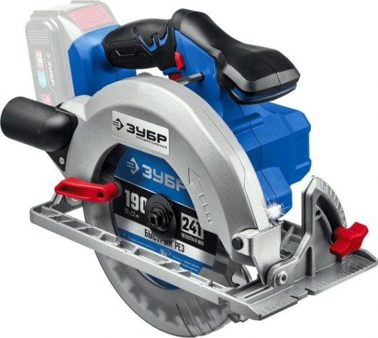 Пила циркулярная аккумуляторная ЗУБР CPB-190 бесщеточная, без АКБ и ЗУ Профессионал Пила циркулярная аккумуляторная ЗУБР CPB-190 бесщеточная, без АКБ и ЗУ Профессионал