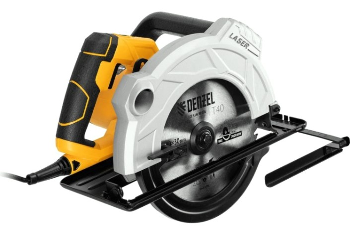 Пила циркулярная сетевая Denzel CS-210 [27305]