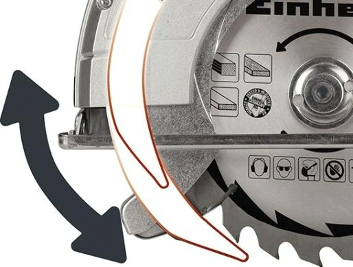 Пила циркулярная сетевая EINHELL TC-CS 1400 [4330937]