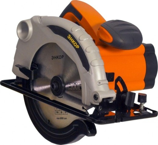 Пила циркулярная сетевая ЭНКОР ПДЭ-1500/65 [50245]