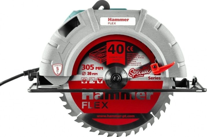 Пила циркулярная сетевая Hammer CRP2400/305 [140-022]