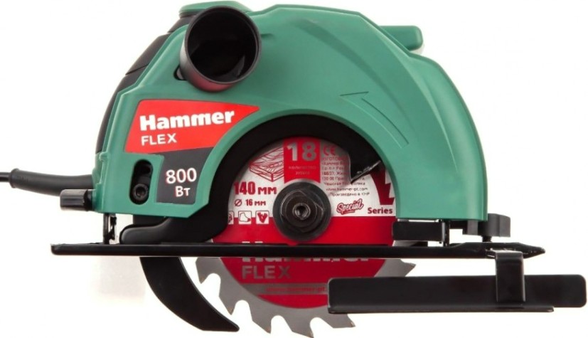 Пила циркулярная сетевая Hammer CRP800D [140-019]