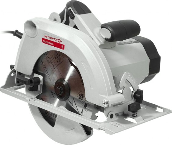 Пила циркулярная сетевая ИНТЕРСКОЛ ДП-210/2000М [553.2.0.70]