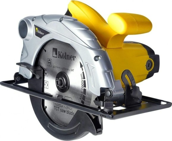 Пила циркулярная сетевая Kolner KCS 210/2000 [кн210-2000]