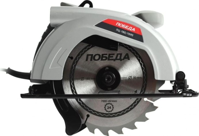 Пила циркулярная сетевая Победа ПЦ-185/1590 [190301590]