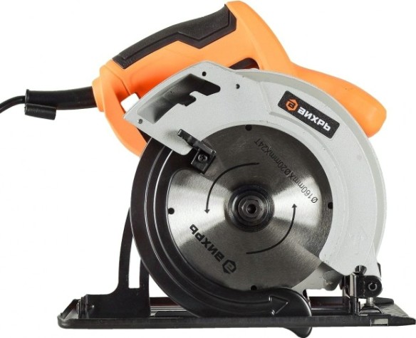 Пила циркулярная сетевая ВИХРЬ ДП - 160/1300 [72/11/4]