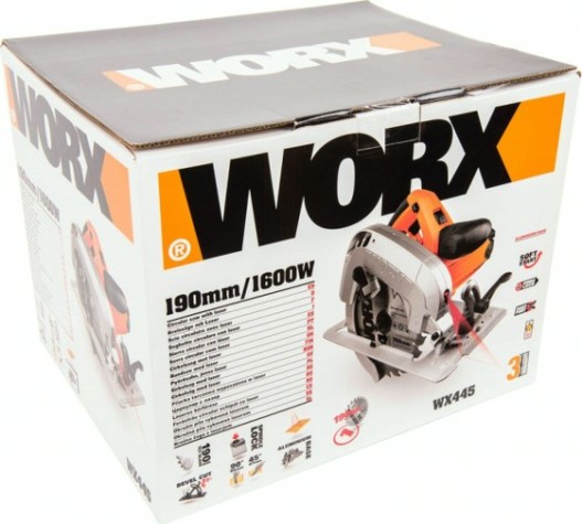 Пила циркулярная сетевая Worx WX445