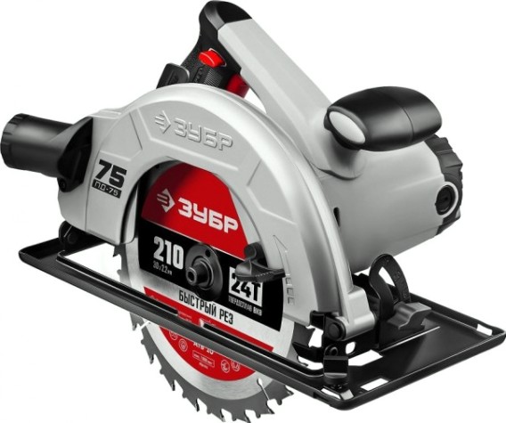 Пила циркулярная сетевая ЗУБР ПД-75 Пила циркулярная сетевая ЗУБР ПД-75