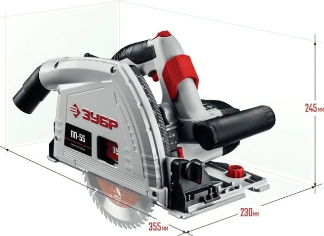 Пила циркулярная сетевая ЗУБР ПП-55