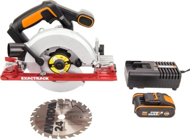 Пила дисковая аккумуляторная Worx WX530