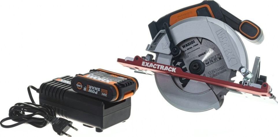 Пила дисковая аккумуляторная Worx WX530