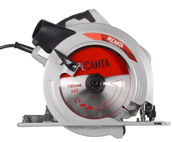 Пила дисковая электрическая Ресанта ДП-190/1800 [75/11/2]
