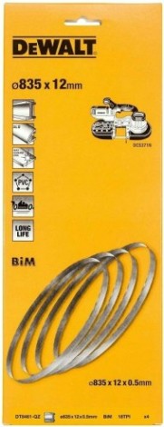 Пила кольцевая DeWALT М42 12х0,5х835 мм 14TPI (4шт.) Bimetal DT8460-QZ [DT8460-QZ]