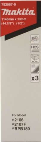 Пила кольцевая по дереву MAKITA 792567-9 1140x0.5x13x6tpi