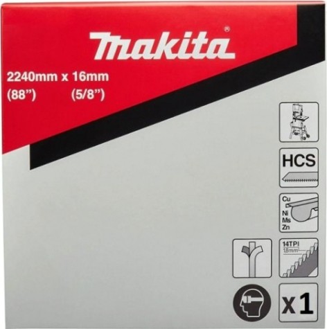Пила кольцевая по металлу MAKITA JM21080297 2240х0,5х16х14tpi (для цвет.мет) Пила кольцевая по металлу MAKITA JM21080297 2240х0,5х16х14tpi (для цвет.мет)