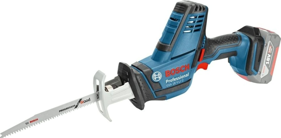 Пила сабельная аккумуляторная BOSCH GSA 18 V-LI C без АКБ иЗУ [06016A5001] Кейс L-Boxx