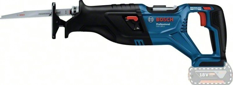 Пила сабельная аккумуляторная BOSCH GSA 185-LI без АКБ иЗУ [06016C0020]