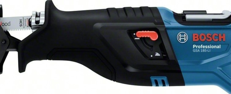 Пила сабельная аккумуляторная BOSCH GSA 185-LI без АКБ иЗУ [06016C0020]