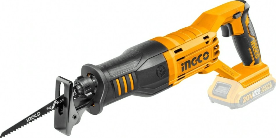Пила сабельная аккумуляторная INGCO CRSLI1151 Li-Ion 20B