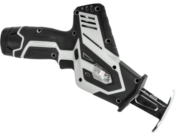 Пила сабельная аккумуляторная ИНТЕРСКОЛ НПА-100/12Э (Li-ion, кейс, 2 АКБ 2,0 Ач, ЗУ) [805.2.2.70]