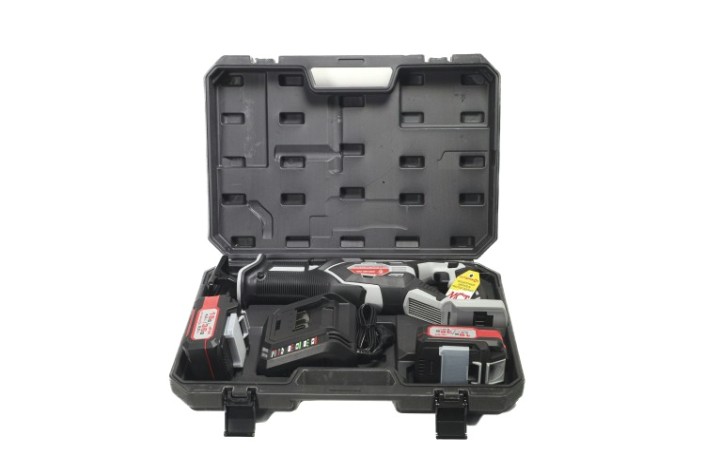 Пила сабельная аккумуляторная ИНТЕРСКОЛ НПА-200/36В (кейс, 2 АКБ 2,0Ач, ЗУ) [833.2.2.70]