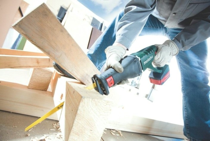 Пила сабельная аккумуляторная METABO ASE 18 LTX 2х4.0 Ач [602269610]