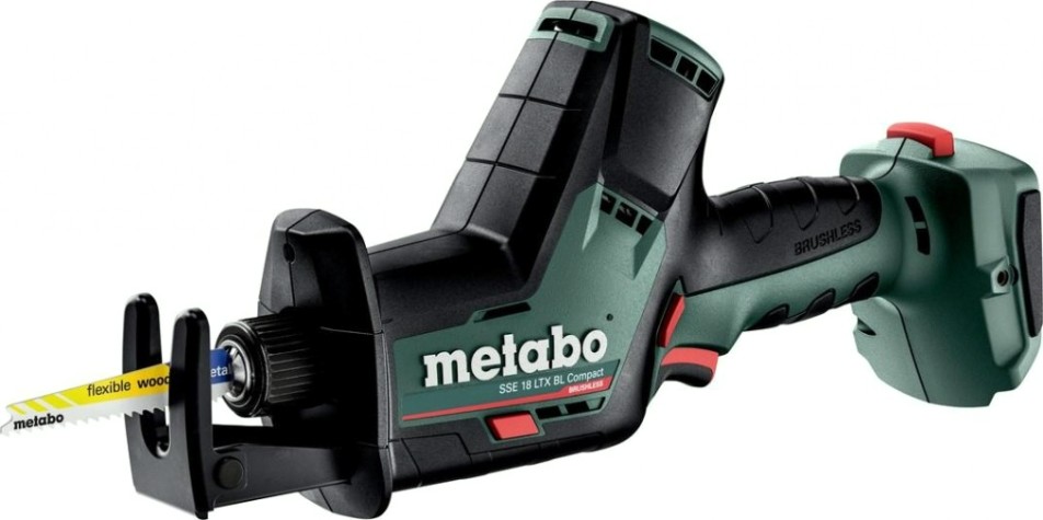 Пила сабельная аккумуляторная METABO SSE 18 LTX BL Compact без АКБ и ЗУ, кейс [602366840]