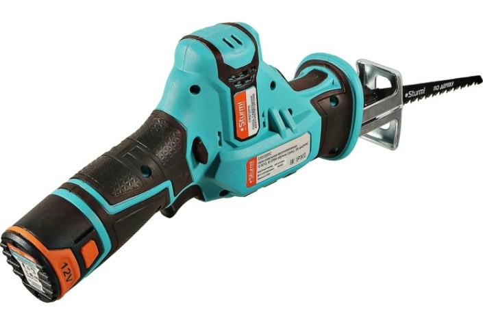 Пила сабельная аккумуляторная Sturm CRS1201C