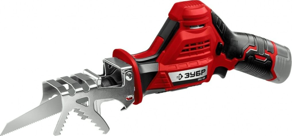Пила сабельная аккумуляторная ЗУБР СПЛ-125 без АКБ и ЗУ