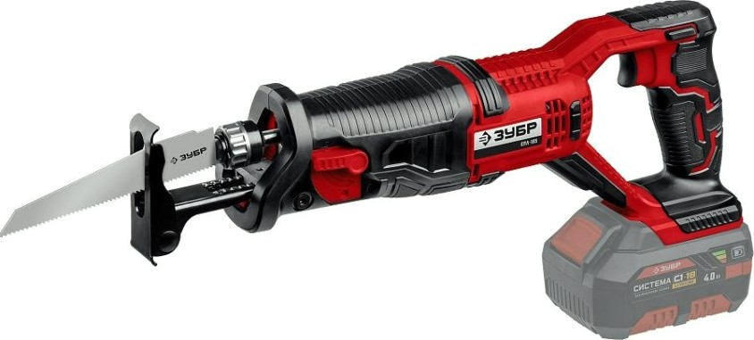 Пила сабельная аккумуляторная ЗУБР СПЛ-185 без АКБ и ЗУ