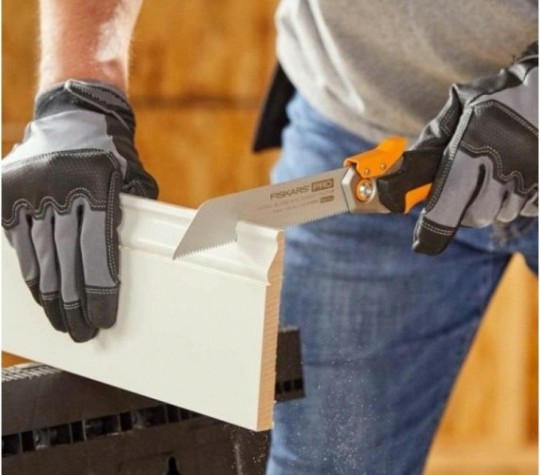 Пила садовая FISKARS PowerTooth 150мм 19 зубьев на дюйм [1062932]