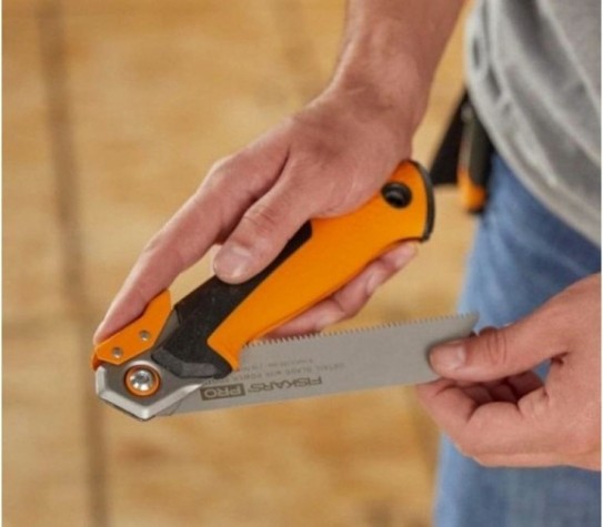 Пила садовая FISKARS PowerTooth 150мм 19 зубьев на дюйм [1062932]