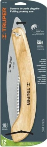 Пила садовая TRUPER STP-12PL 300 мм с деревянной рукояткой [18178]