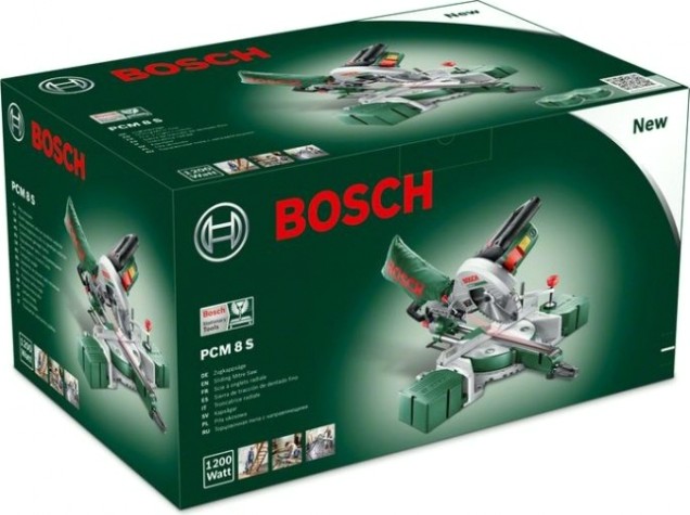 Пила торцовочная сетевая BOSCH PCM 8 S [0603B10100]